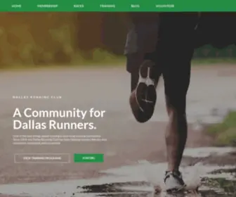 CCCD.org(The Dallas Running Club) Screenshot