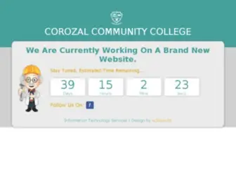 CCC.edu.bz Screenshot
