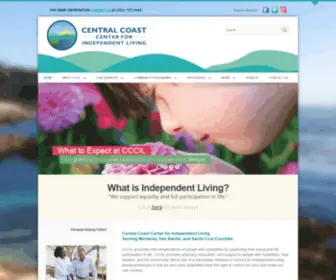 CCCil.org(Independent living) Screenshot