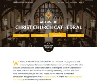 CCCindy.org(Christ Church Cathedral) Screenshot