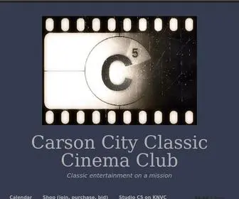 CCClassiccinema.org(Classic entertainment on a mission) Screenshot