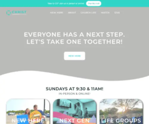 CCClife.net(Christ Community Church) Screenshot