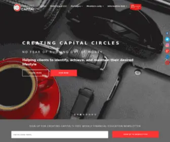 CCCommunity.com(Creating Capital Circles) Screenshot