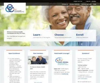 CCCplusva.com(Community Health Choices) Screenshot