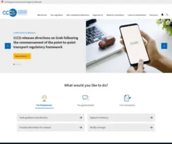 CCCS.gov.sg(CCCS) Screenshot