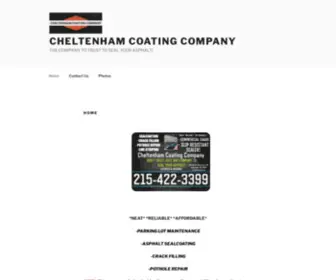 CCCsealcoating.com(THE COMPANY TO TRUST TO SEAL YOUR ASPHALT) Screenshot