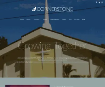 CCCStpete.com(Cornerstone Community Church) Screenshot