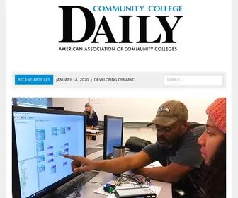 CCDaily.com(Community College Daily) Screenshot