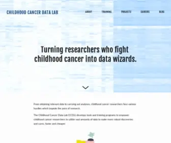 CCDatalab.org(Childhood Cancer Data Lab) Screenshot