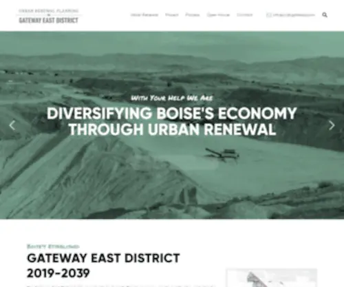 CCDcgateway.com(Urban Renewal Planning) Screenshot