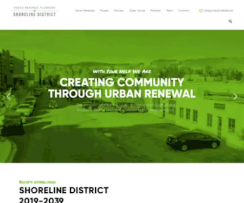 CCDCshoreline.com(Urban Renewal Planning) Screenshot