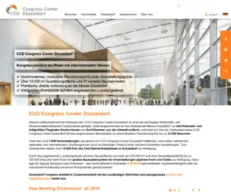 CCD.de(Kongressstandort am Rhein mit internationalem Niveau) Screenshot