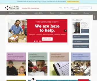 CCDocle.org(Catholic Charities Diocese of Cleveland) Screenshot