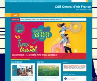 CCeaf.fr(CSE Central d'Air France) Screenshot