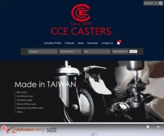 CCecasters.com(彰銓企業股份有限公司網站首頁 彰銓企業有限公司) Screenshot