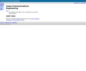CCE.com(Casas Communications Engineering) Screenshot