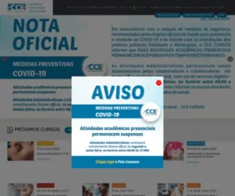 CCecursos.com.br(Pós) Screenshot