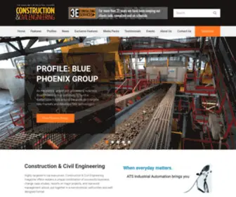 CCemagazine.com(Construction & Civil Engineering magazine) Screenshot