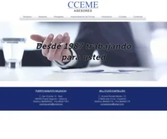 CCeme-Asesores.com(CCeme Asesores) Screenshot