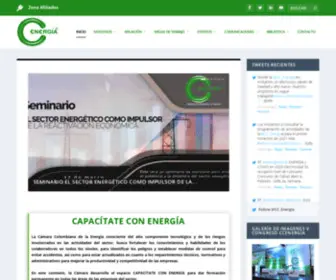 CCenergia.org.co(Inicio) Screenshot