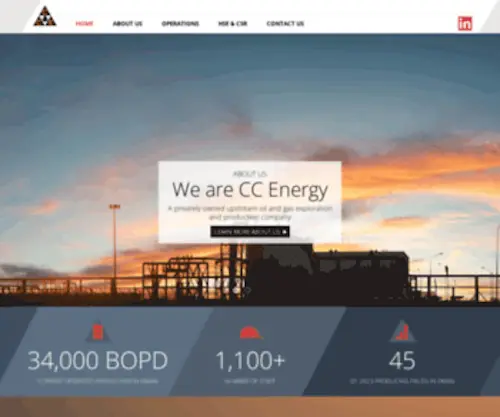 CCenergyltd.com(CC Energy) Screenshot