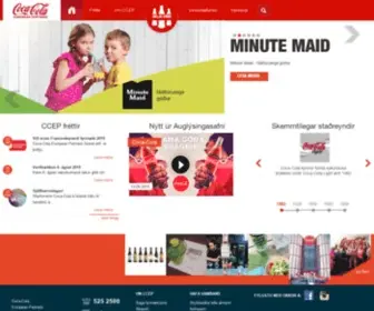 CCep.is(Coca-Cola Europacific Partners) Screenshot