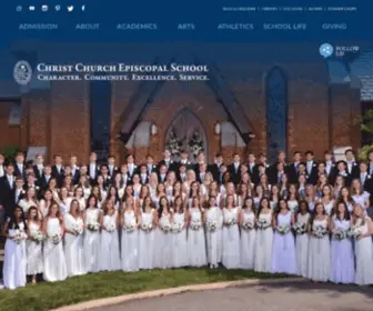 CCes.org(Christ Church Episcopal School) Screenshot