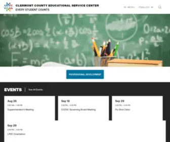 CCesc.org(Clermont County Educational Service Center) Screenshot