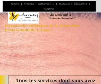 CCF-Harmony.com(ACCUEIL) Screenshot