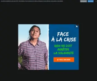 CCFD-Terresolidaire.org(40 jours pour aider le CCFD) Screenshot