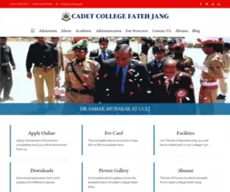 CCF.edu.pk(Best Cadet College in Pakistan) Screenshot