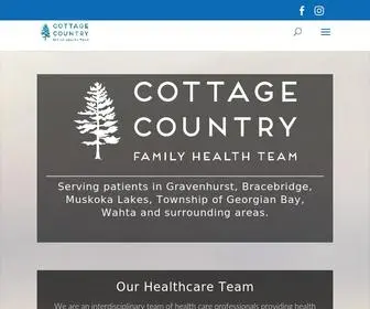 CCFHT.ca(Cottage Country Family Health Team) Screenshot