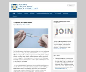 CCFMTC.org(California Clinical Forensic Medical Training Center) Screenshot