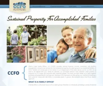 CCfo.com(Cherry Creek Family Offices) Screenshot