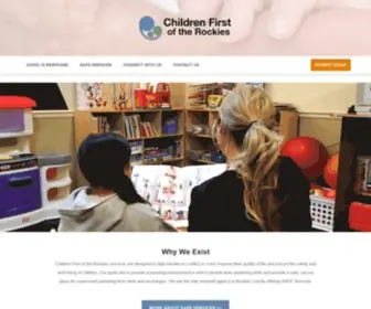 CCfor.org(Children First Of The Rockies) Screenshot