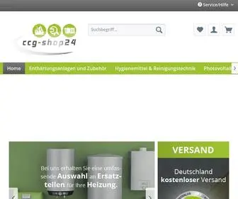 CCG-Shop24.de(CCG Shop 24) Screenshot