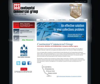 CCG2.com(Commercial Debt Collections) Screenshot