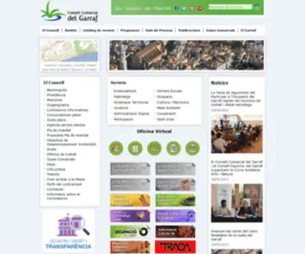 CCgarraf.cat(Consell Comarcal del Garraf) Screenshot