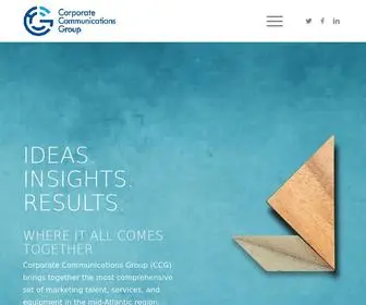 CCGcreates.com(Strategic Marketing Solutions) Screenshot