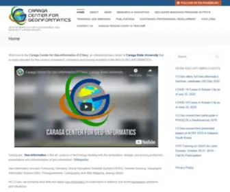 CCgeo.info(Geo-Informatics for a sustainable and resilient Caraga Region) Screenshot