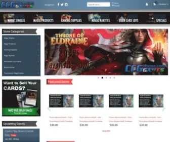 CCghouse.com(Shop to find great deals on all kinds of trading card games) Screenshot