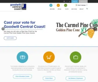CCgoodwill.org(Goodwill central coast) Screenshot