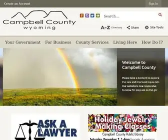 CCgov.net(Campbell County) Screenshot