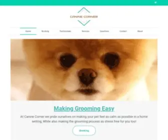 CCgrooming.ca(Canine Corner Grooming) Screenshot