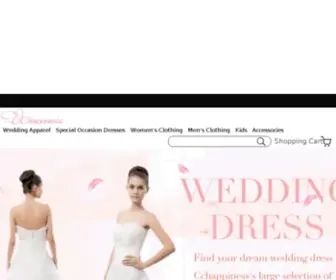 CChappiness.com(Wedding dresses) Screenshot