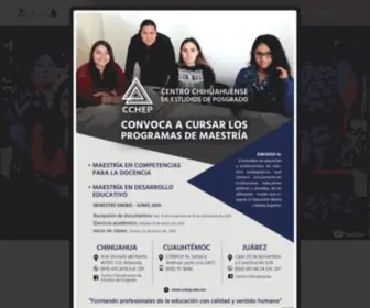 CChep.edu.mx(Centro Chihuahuense de Estudios de Posgrado) Screenshot