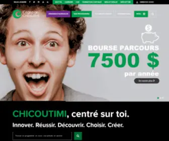CChic.ca(Au Cégep de Chicoutimi (Québec)) Screenshot