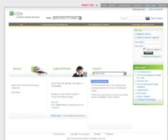 CChindia.co.in(CCH India) Screenshot