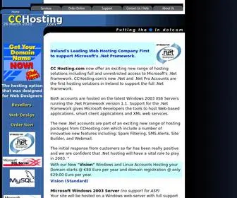 CChosting.net(Domain Names Registration & Hosting) Screenshot