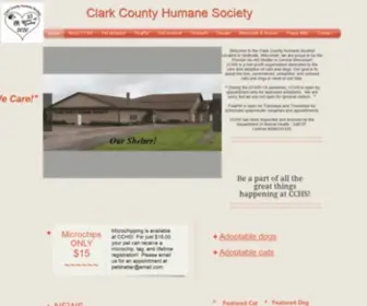 CCHS-Petshelter.org(CCHS) Screenshot